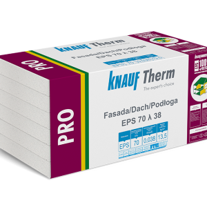 Pro Fasadas/Stogas/Grindys EPS 70 λ 38